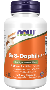 Now Gr8-Dophilus | 60 vcaps probiotyk