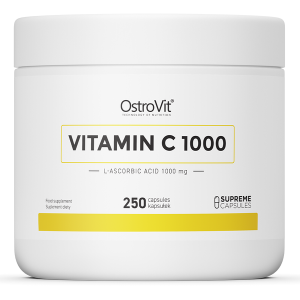 OstroVit Vitamin C 1000 mg | 250 kaps.