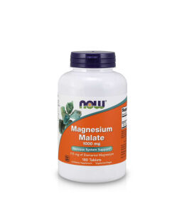 Now Foods Magnesium Malate  1000mg | 180 tab