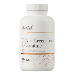 Ostrovit L-Carnitine + Green Tea + CLA | 90 softgels