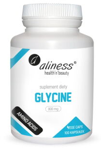 Aliness Glycine 800 mg | 100 kapsułek